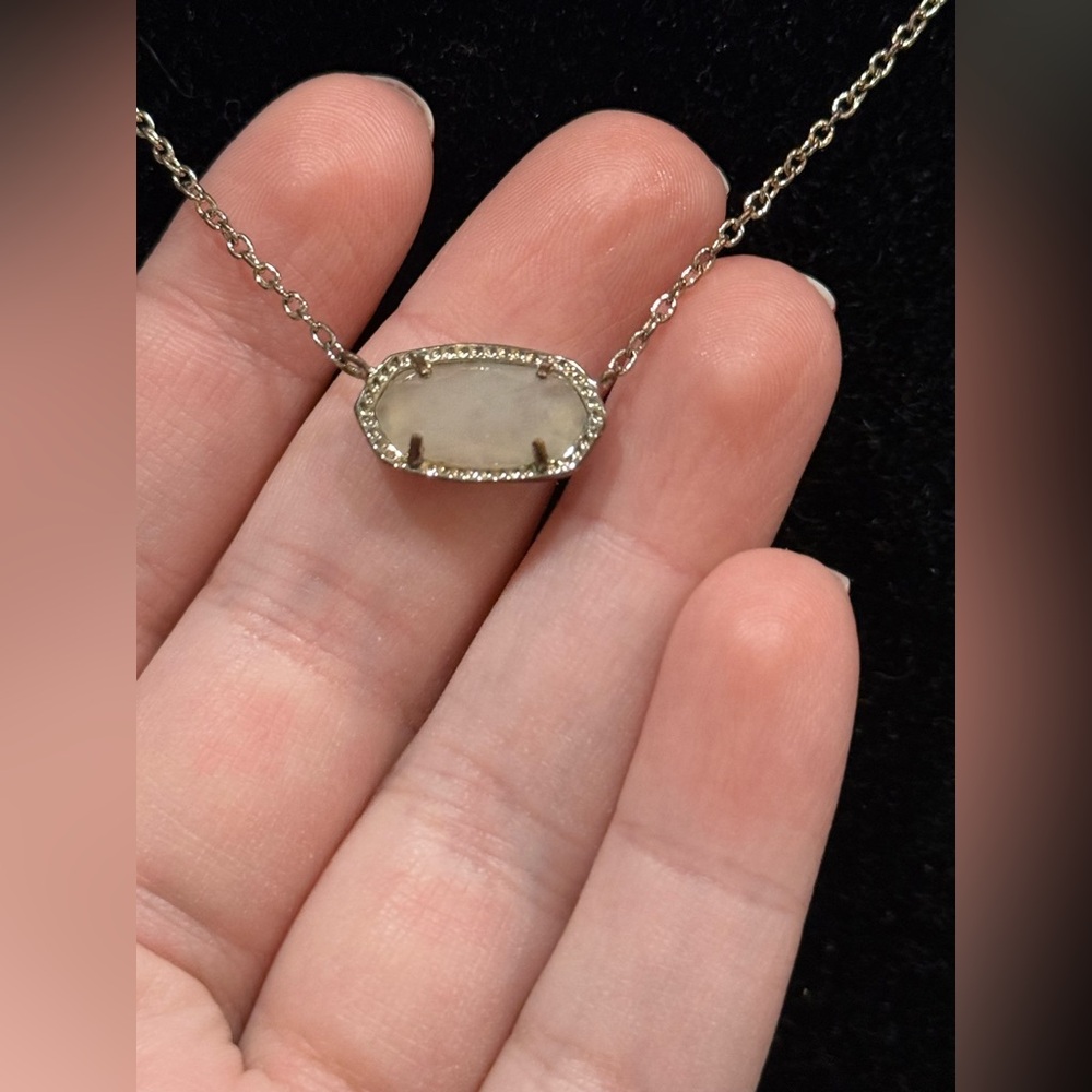 Kendra Scott Elisa Gold & Ivory Necklace - Picture 2 of 11
